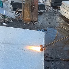 Термообработка натурального камня